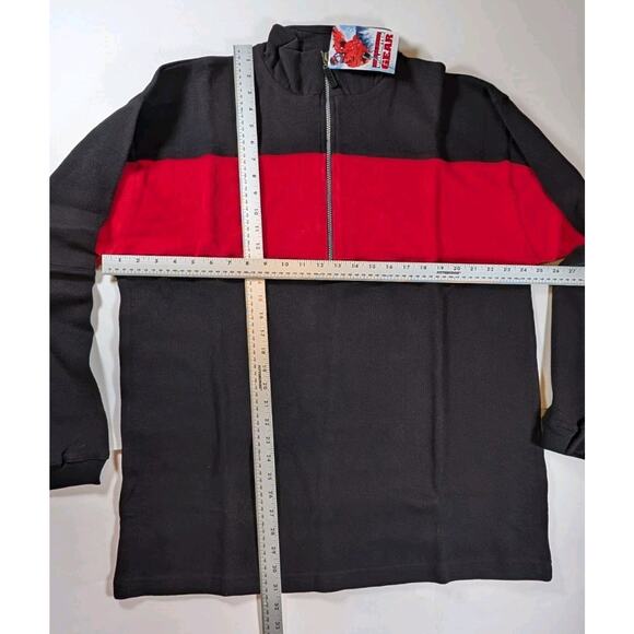 Vintage 1990s MARLBORO UNLIMITED GEAR Half Zip Pullover Shirt Size XL New - Picture 2 of 8